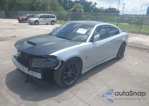 2022 Dodge Charger Scat Pack z USA, uszkodzony, nr VIN 2C3CDXGJ2NH229554